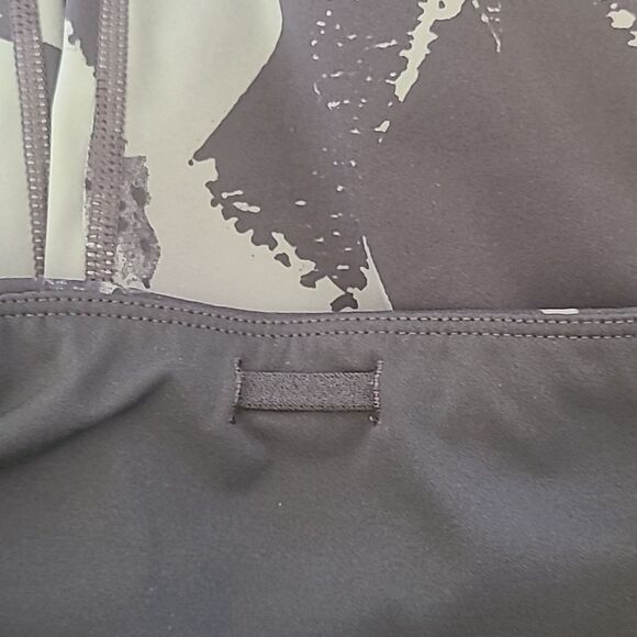 Sweaty Betty Power Workout 7/8 Gym Leggings, Blue Paint Print Size S - Picture 10 of 13